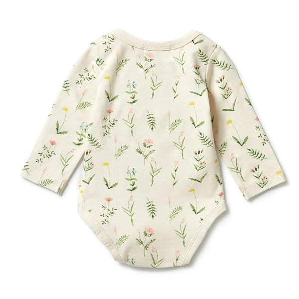 Organic Cotton Bodysuit - Wildflower