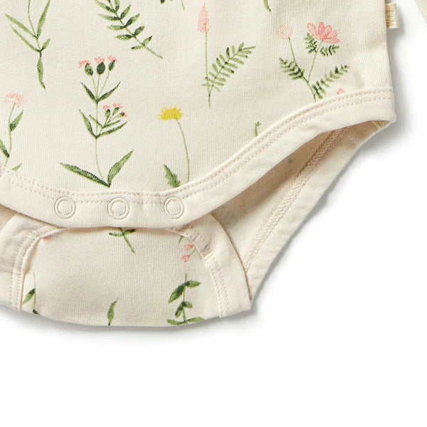 Organic Cotton Bodysuit - Wildflower