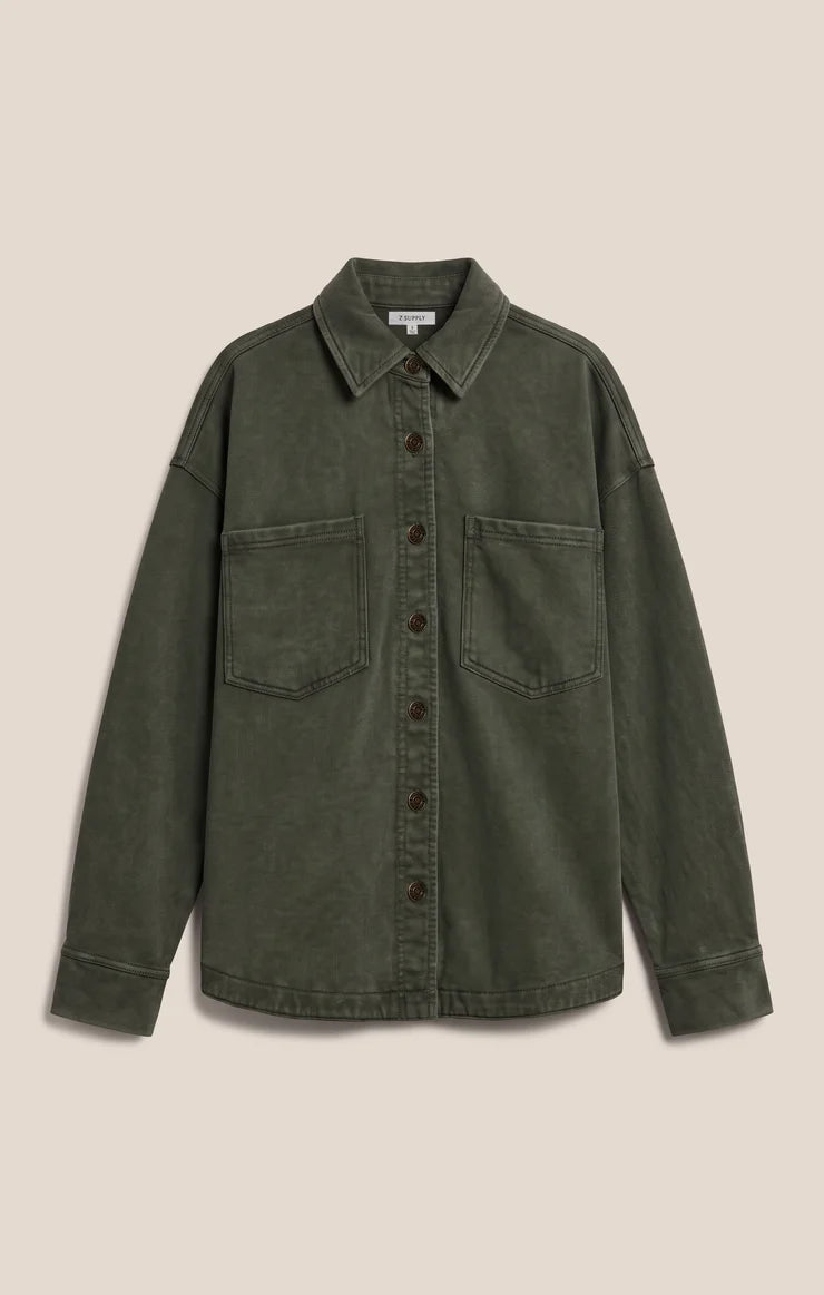 All Day Knit Jacket - Classic Olive