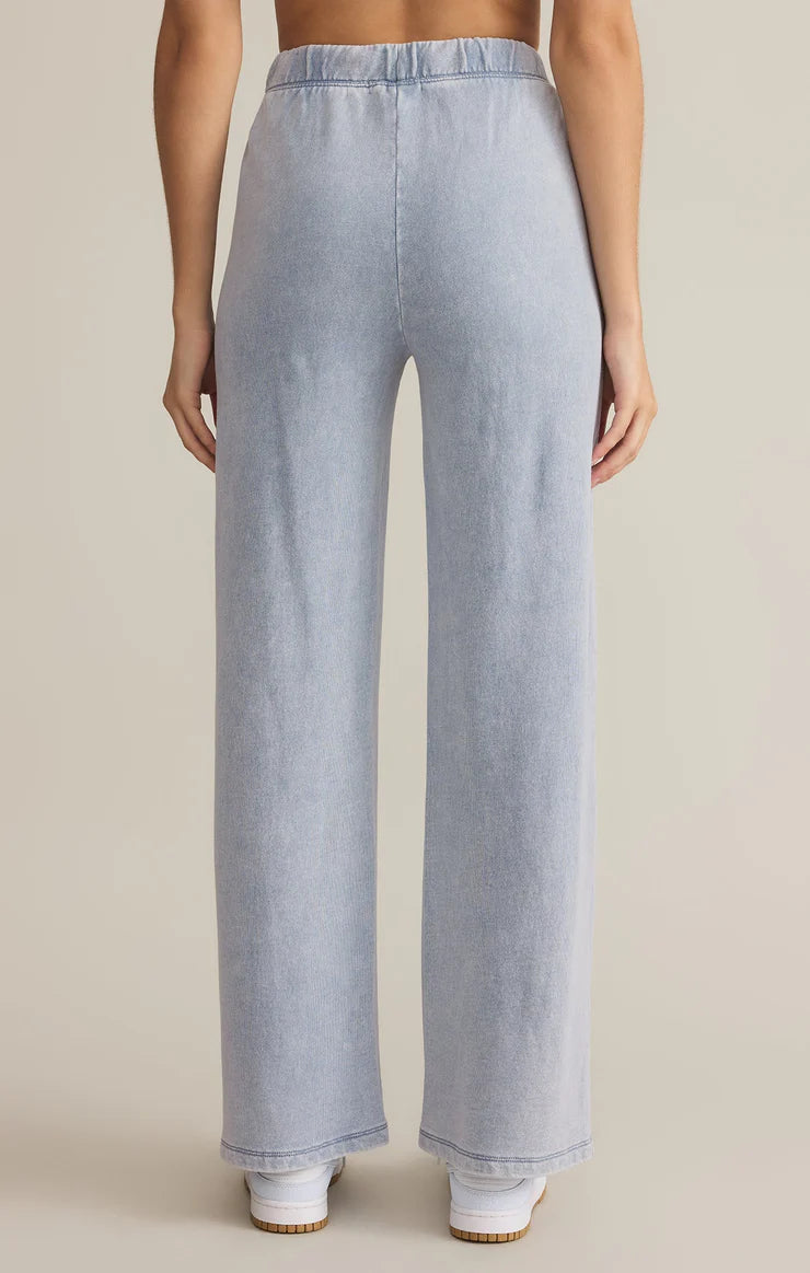 Hunter Knit Denim Pant - Washed Indigo
