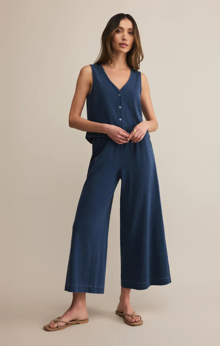 Scout Jersey Denim Pant - Indigo