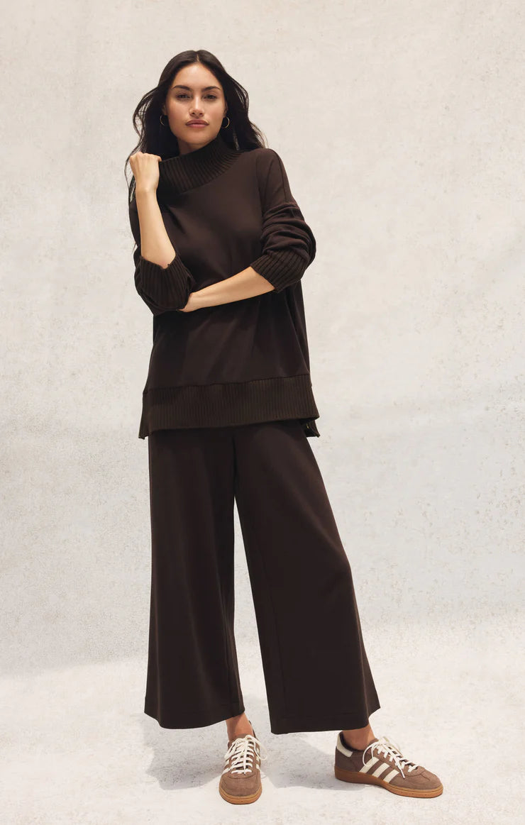 Scout Rib Pant - Chocolate Cherry