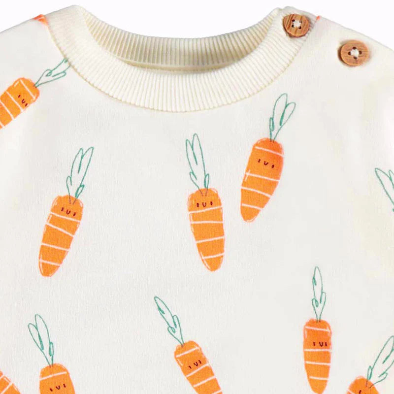 French Terry Sweat Shirt - Carrots