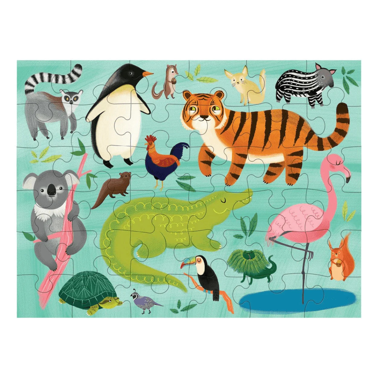 Puzzle To Go - Animals of the World