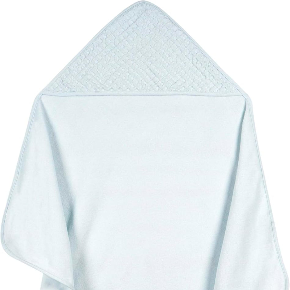 Hooded Towel - Blue Waffle