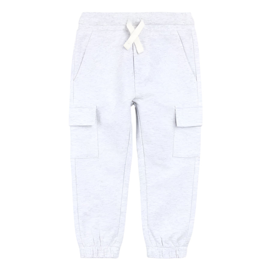 Cargo Joggers - Light Grey