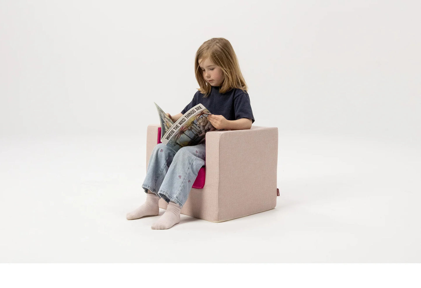 *Pre-Order* Cubino Kids Chair - Pebble Grey