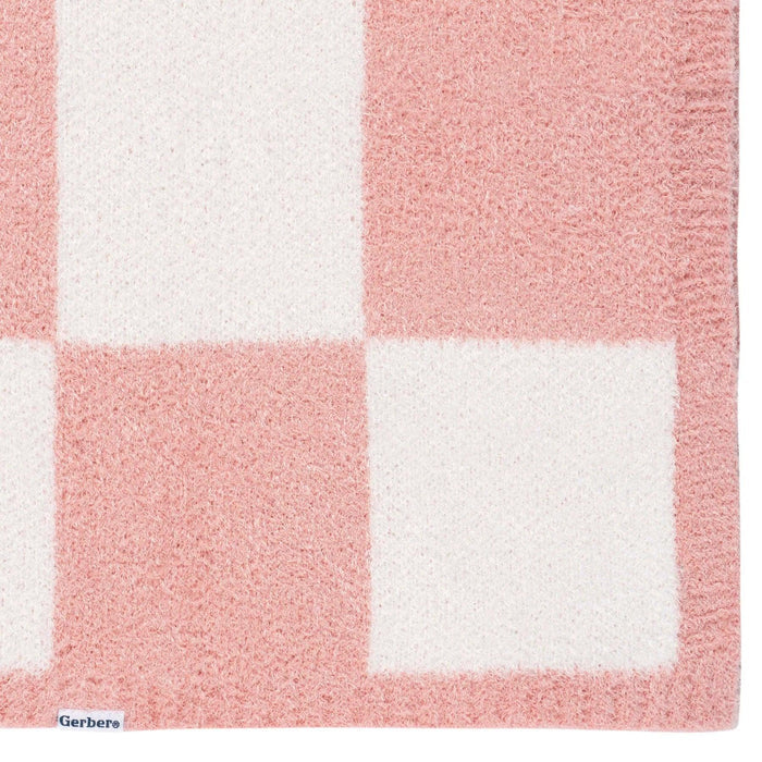 Soft Knit Baby Blanket - Pink