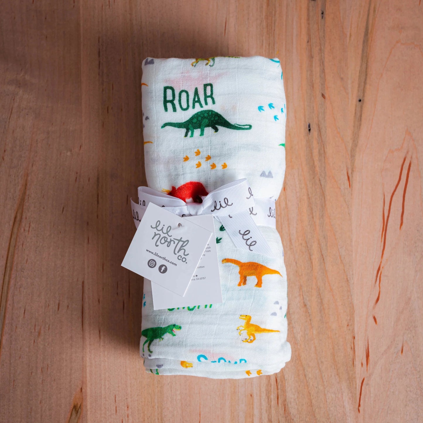 Muslin Swaddle - Dinosaurs