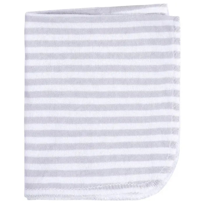 Washcloths (3 pack) - Grey Stripes