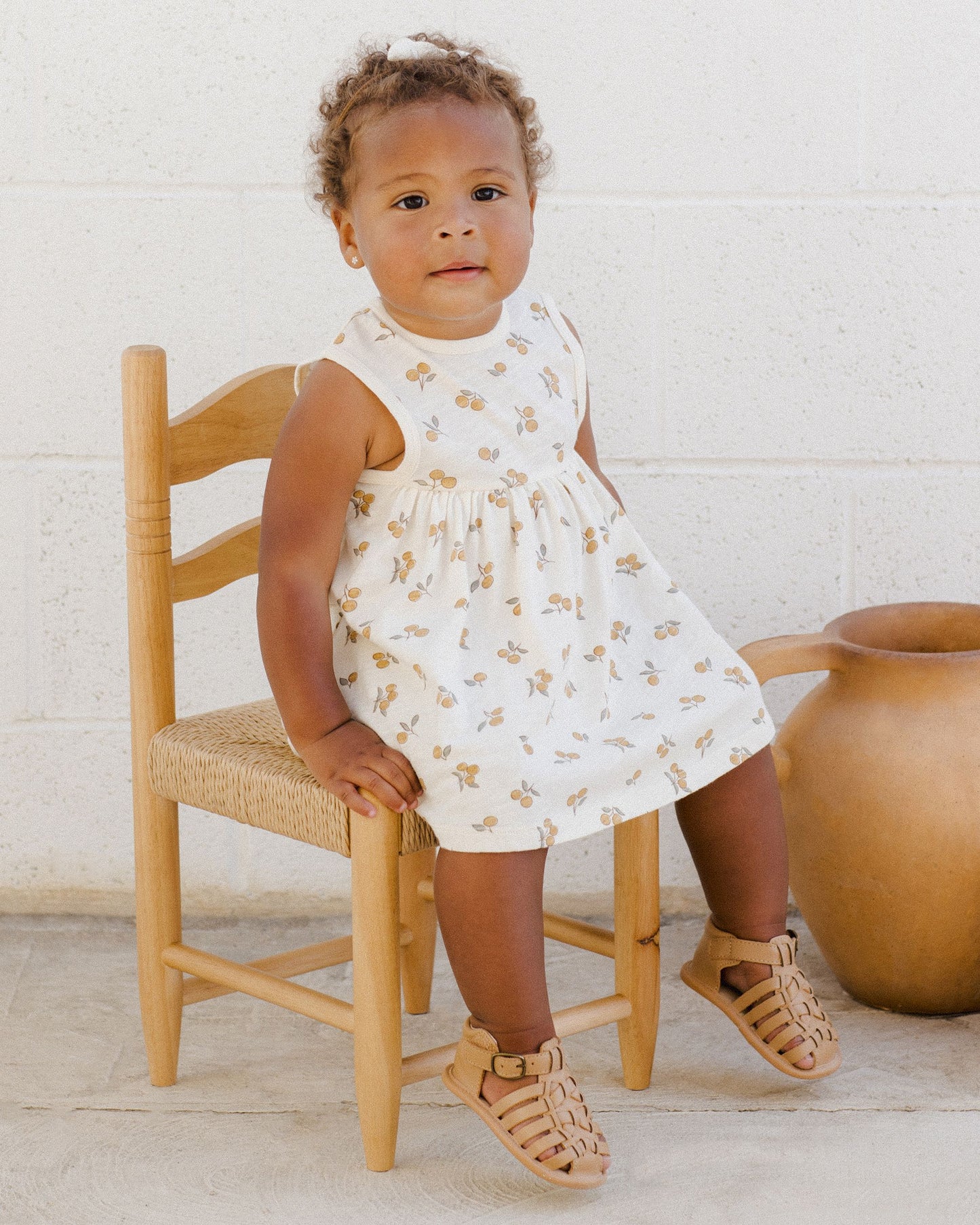Layla Dress - Oranges