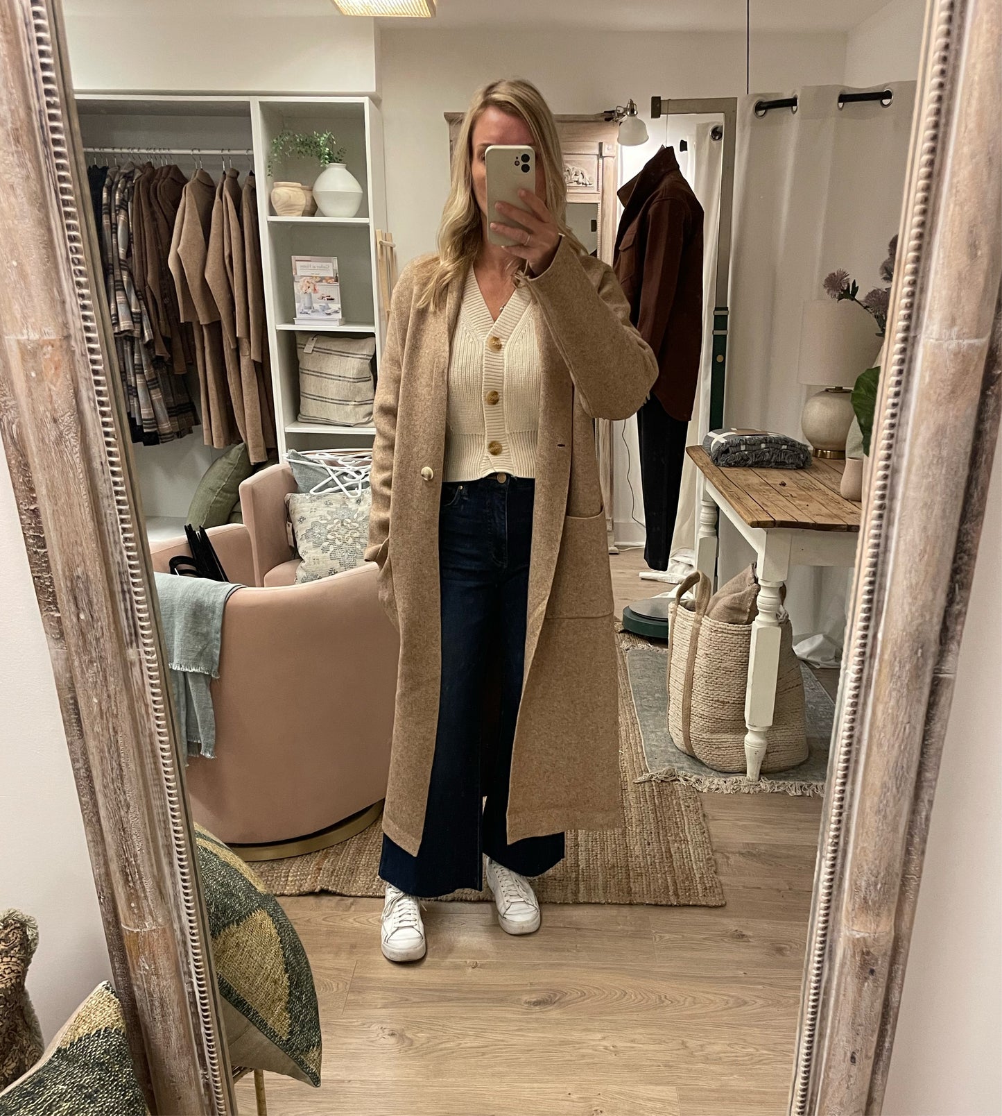 Judith Long Coat - Camel