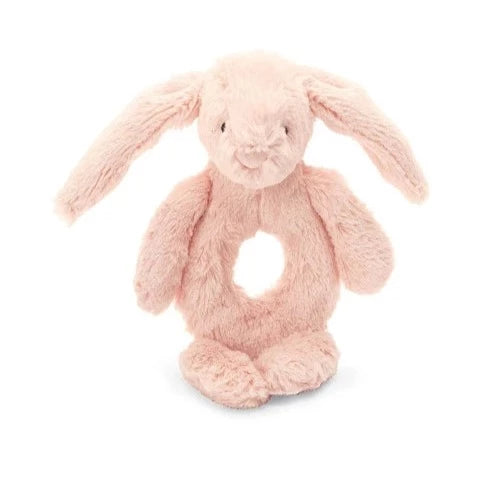 Bashful Bunny Rattle - Blush