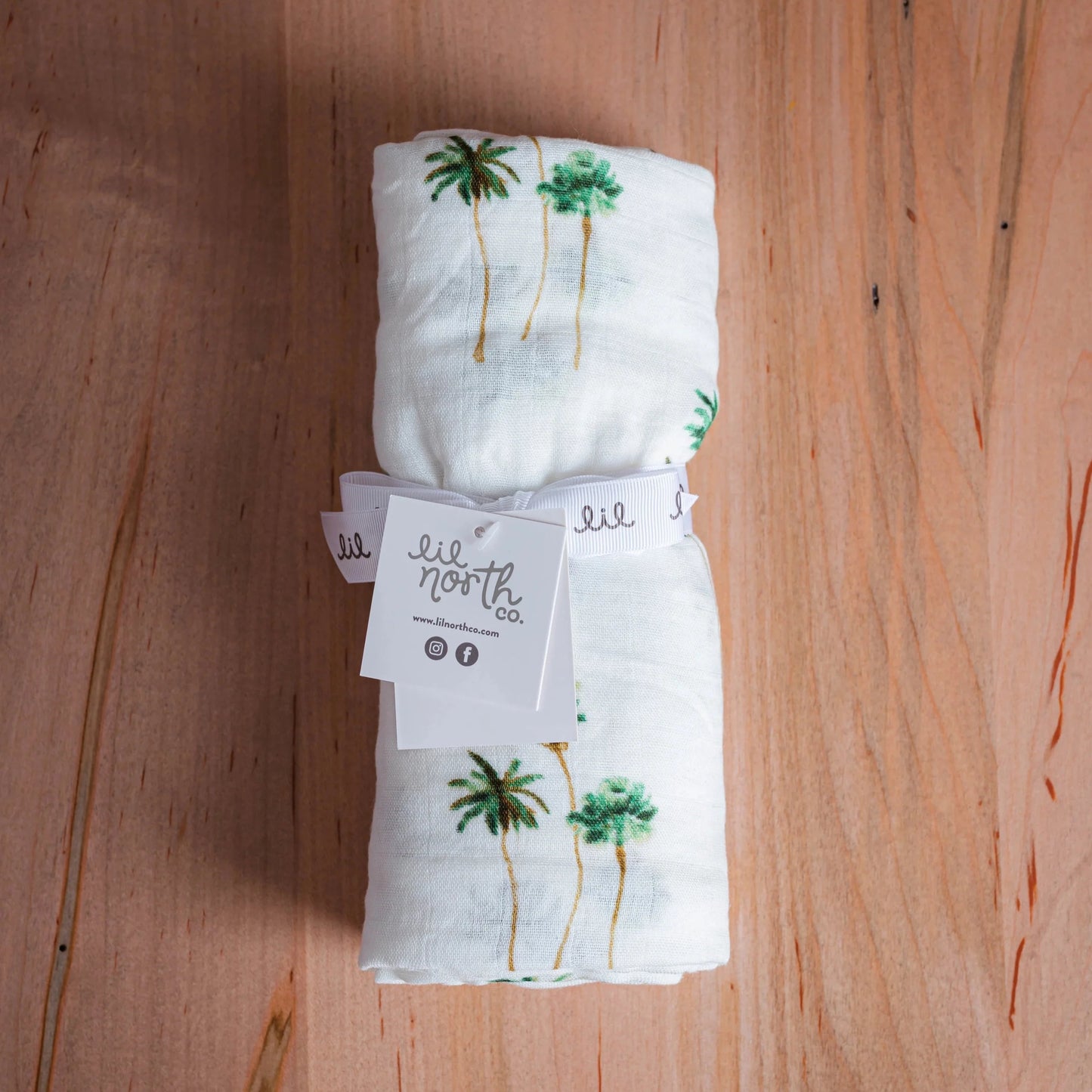 Muslin Swaddle - Palm Trees