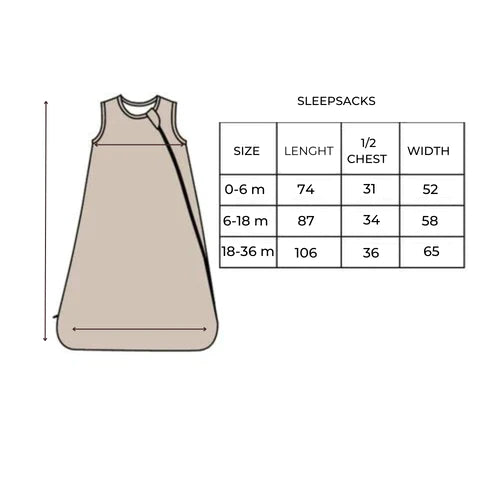 Sleep Bag - Moss (1.0 TOG)