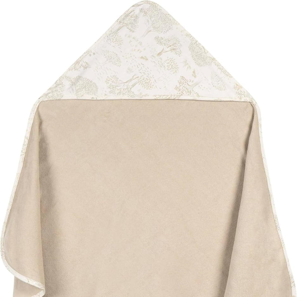 Hooded Towel - Tan Bunny Hop