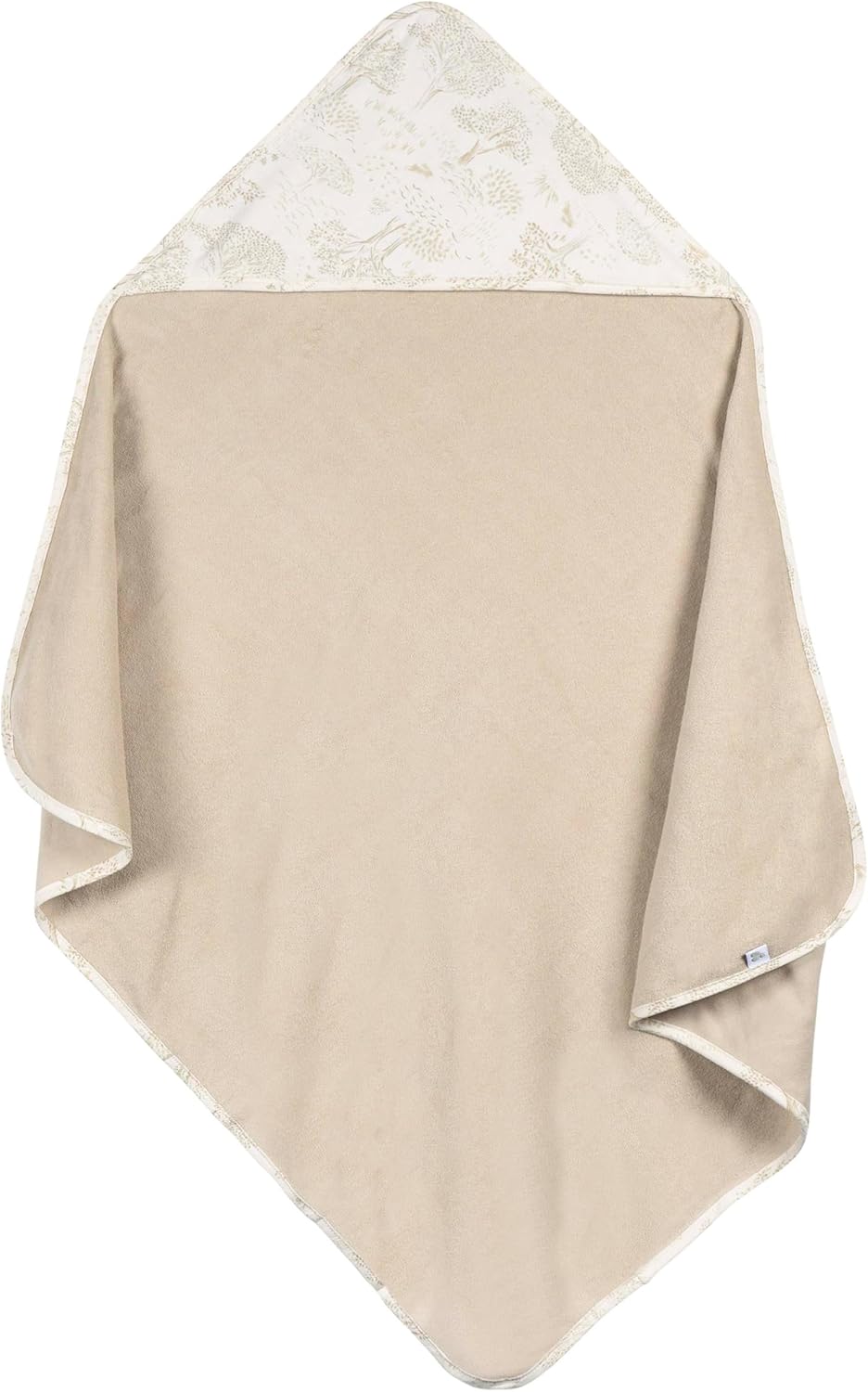 Hooded Towel - Tan Bunny Hop