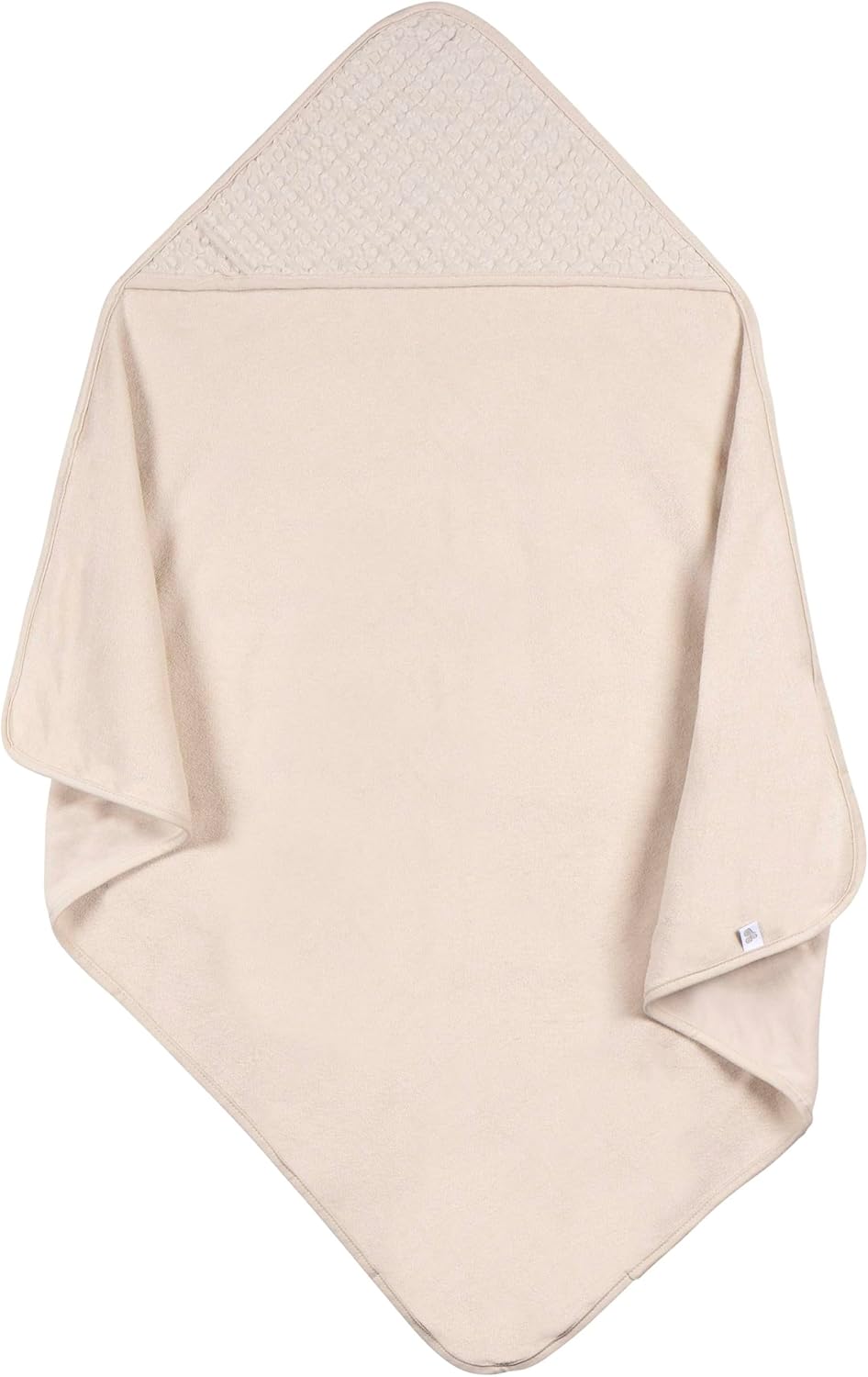 Hooded Towel - Tan Waffle