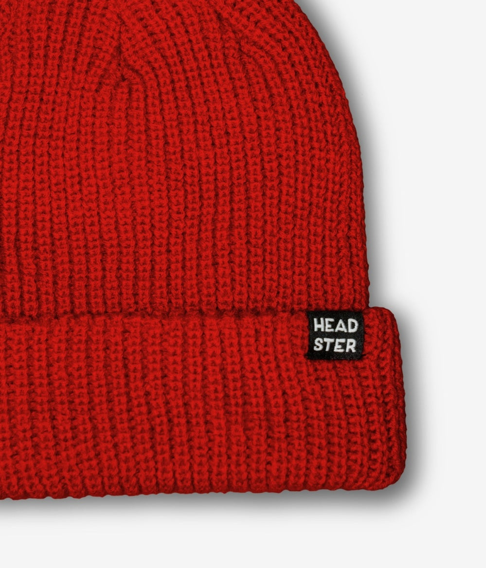 Minimal Beanie - Tokyo Red