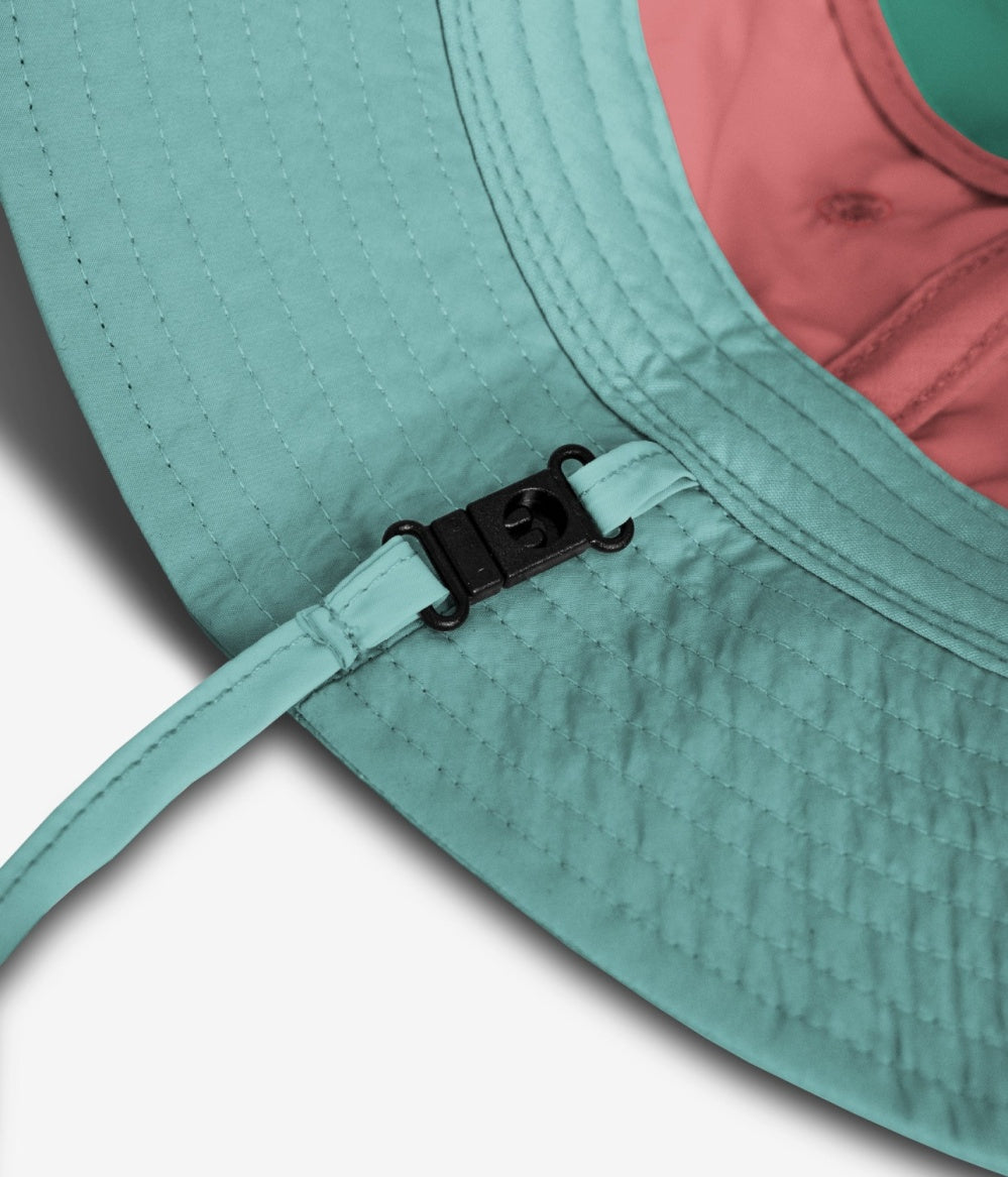 Nylon Bucket Hat - Aquamarine