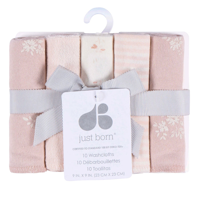 Washcloths (10 pack) - Pink
