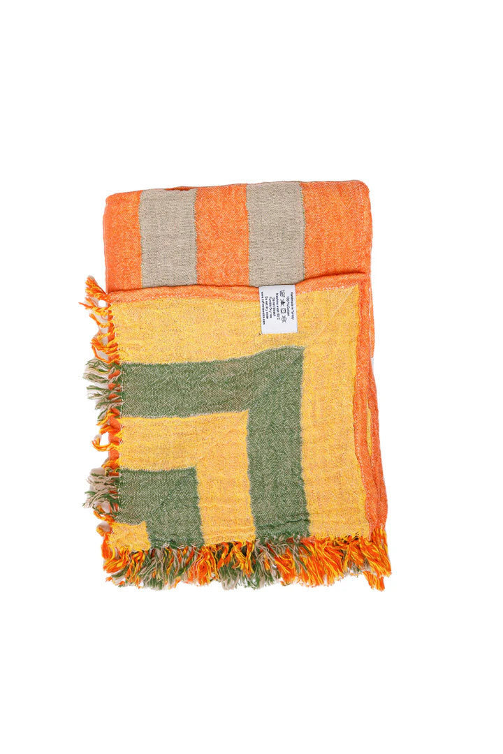 The Banks Towel - Yellow Multi