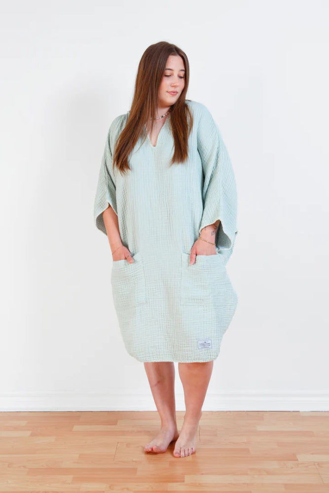 Cocoon Surf Poncho - Sage