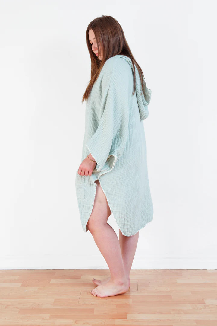 Cocoon Surf Poncho - Sage