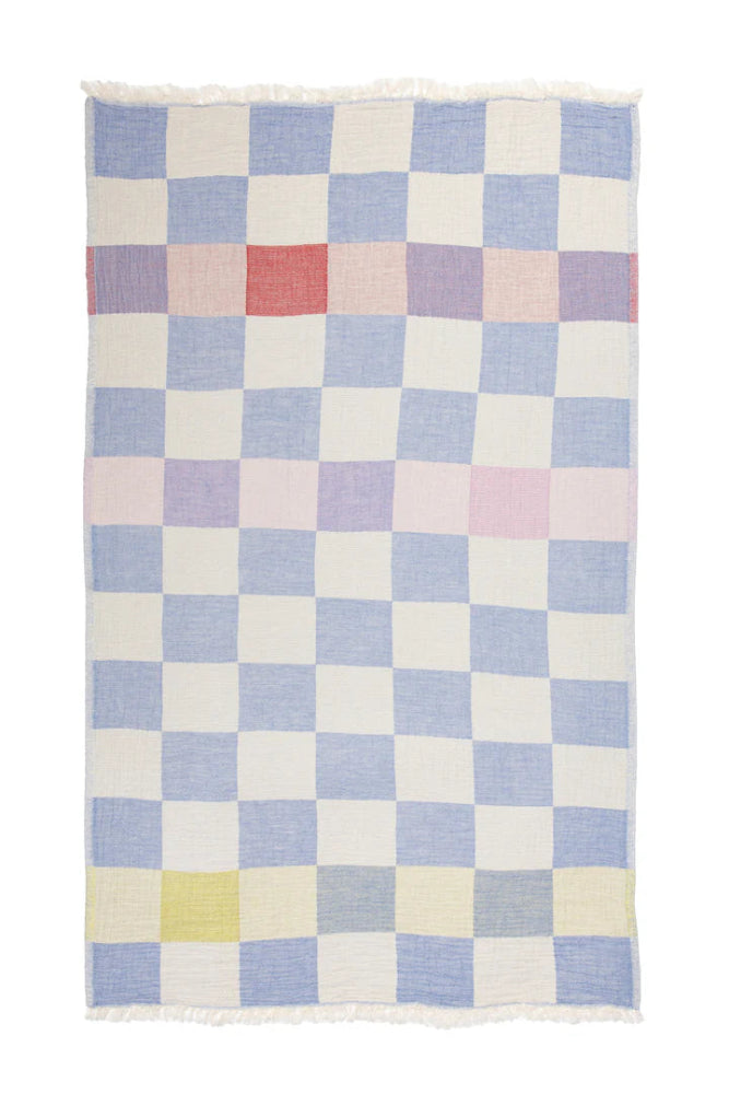 The Beckon Towel - Blue Mix
