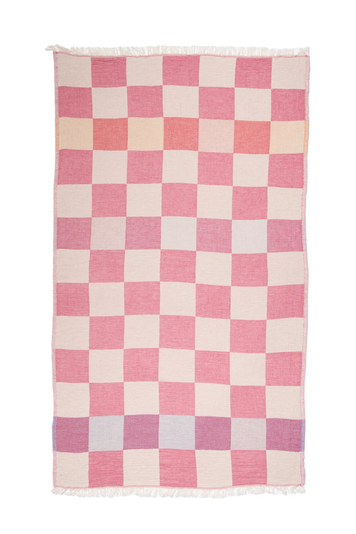 The Beckon Towel - Pink Mix