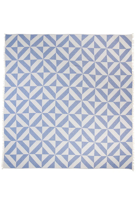 The Como Beach Blanket - Blue