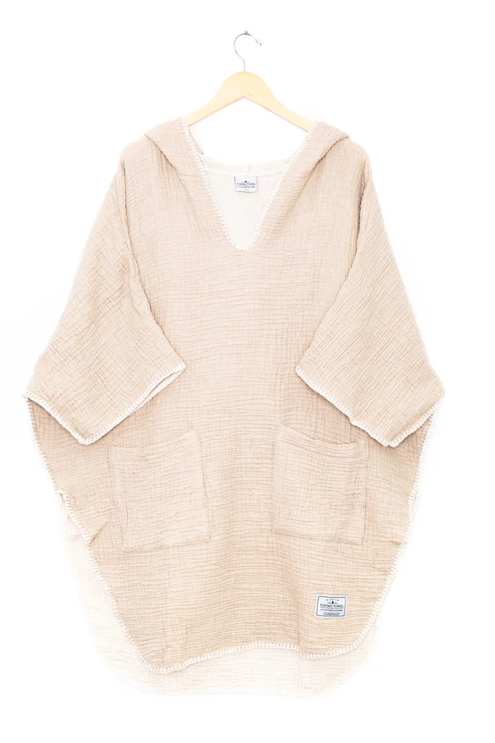 Cocoon Surf Poncho - Tan