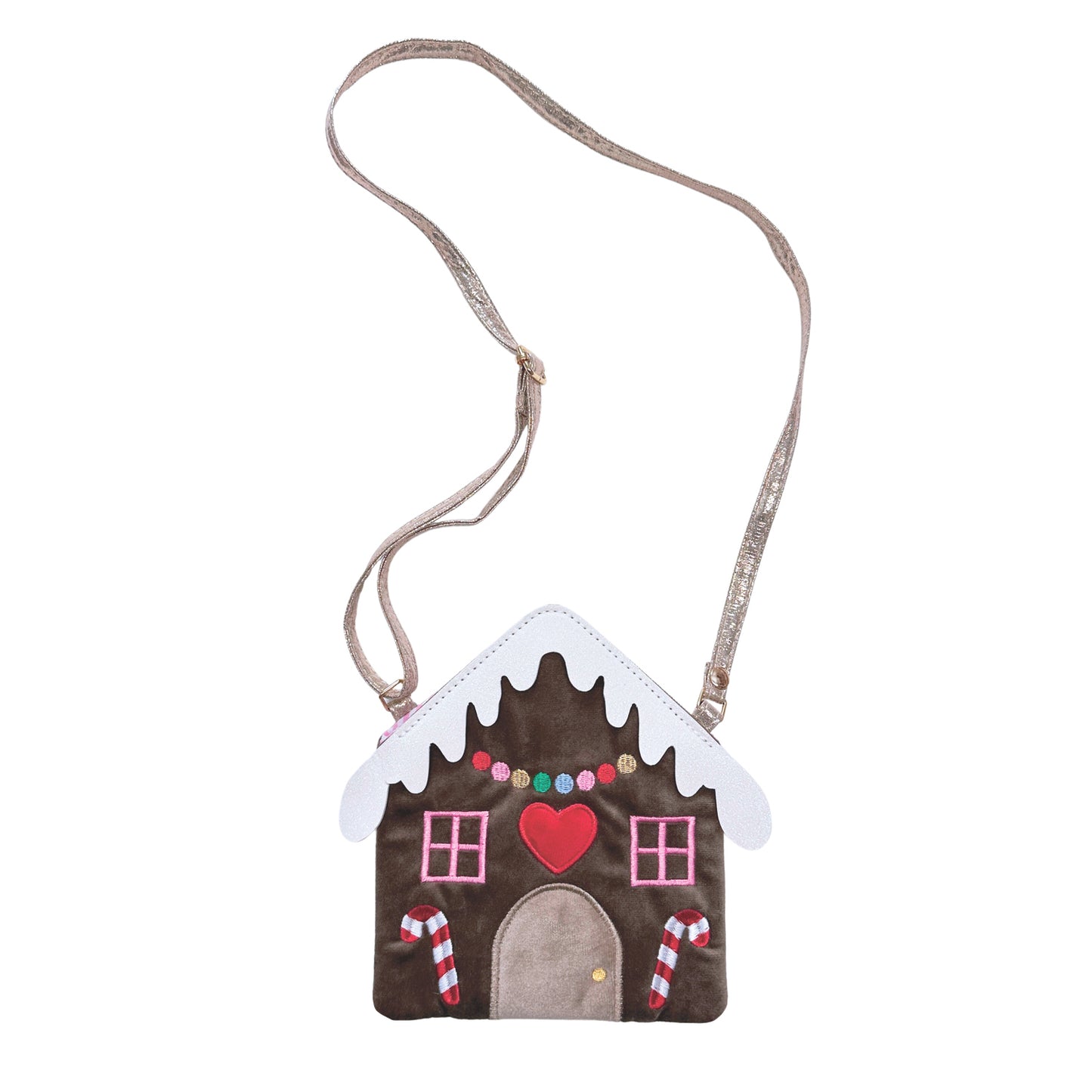 Mini Purse - Gingerbread House