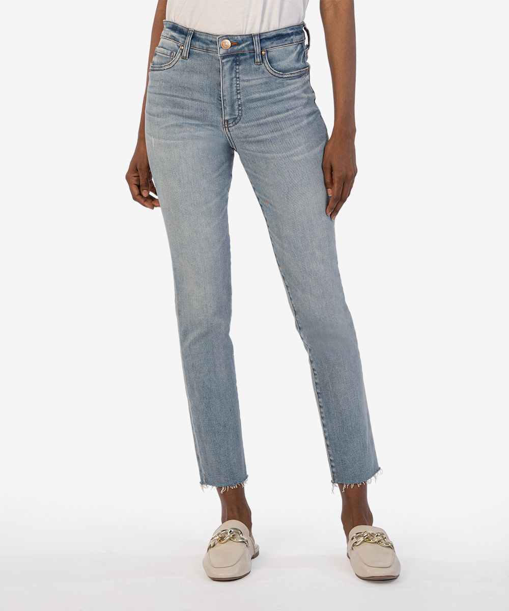 Reese High Rise Straight Ankle - Circulated Wash