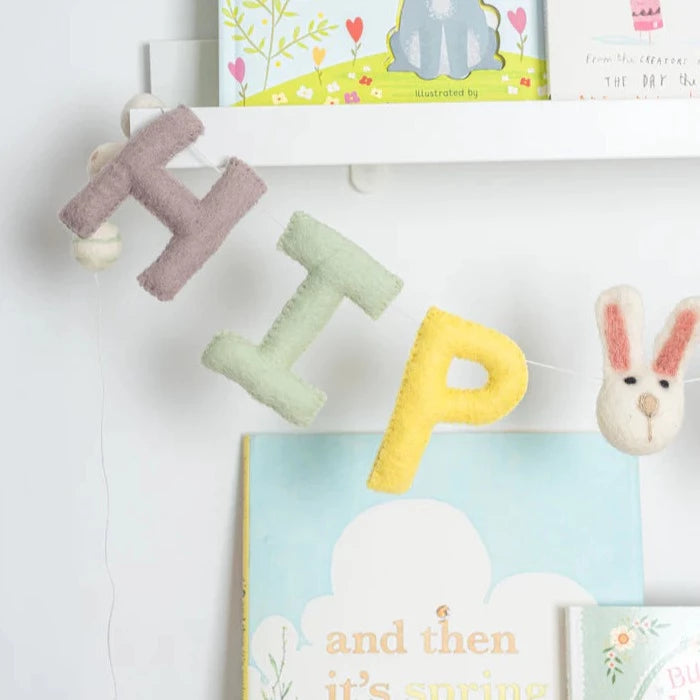 Felt Garland - Hip Hop Easter