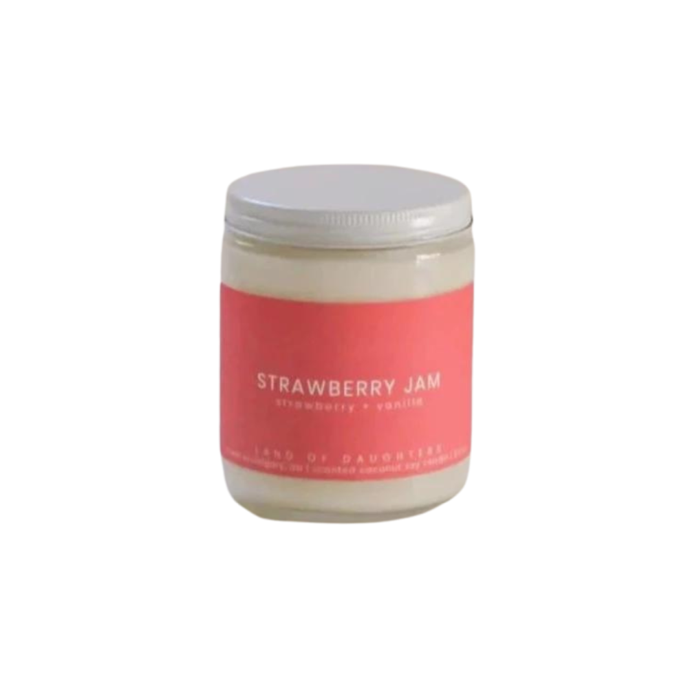 Soy Candle - Strawberry Jam