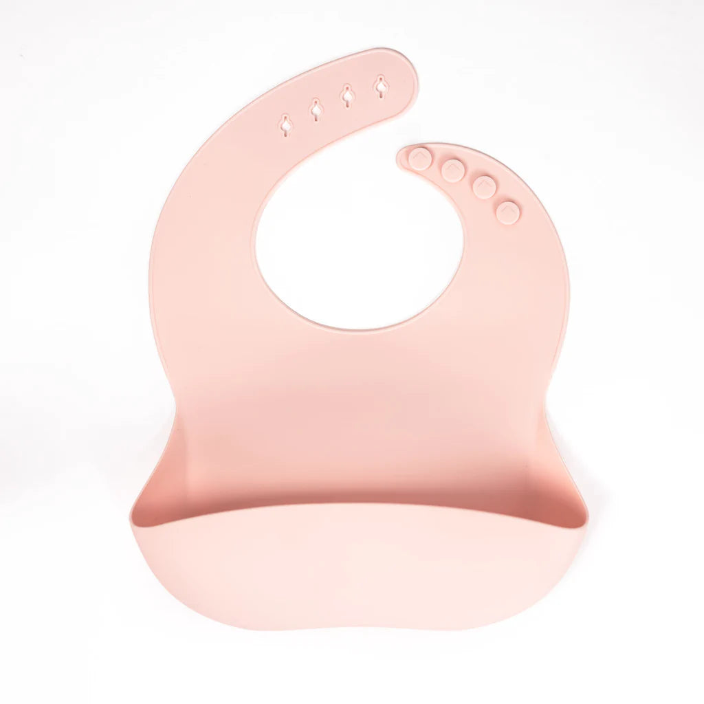 Silicone Bib - Blush