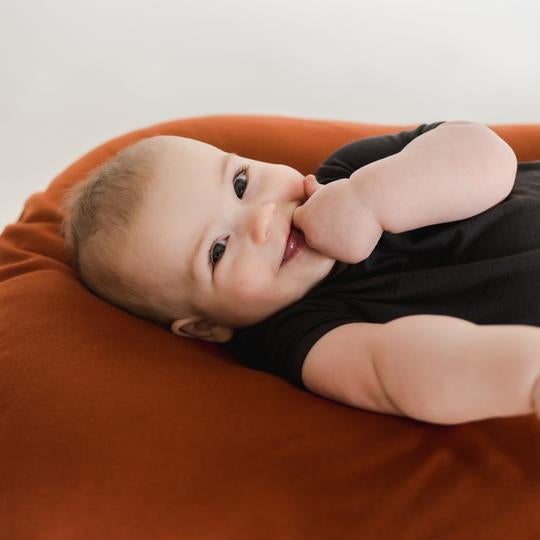 Organic Infant Lounger Cover - Gingerbread