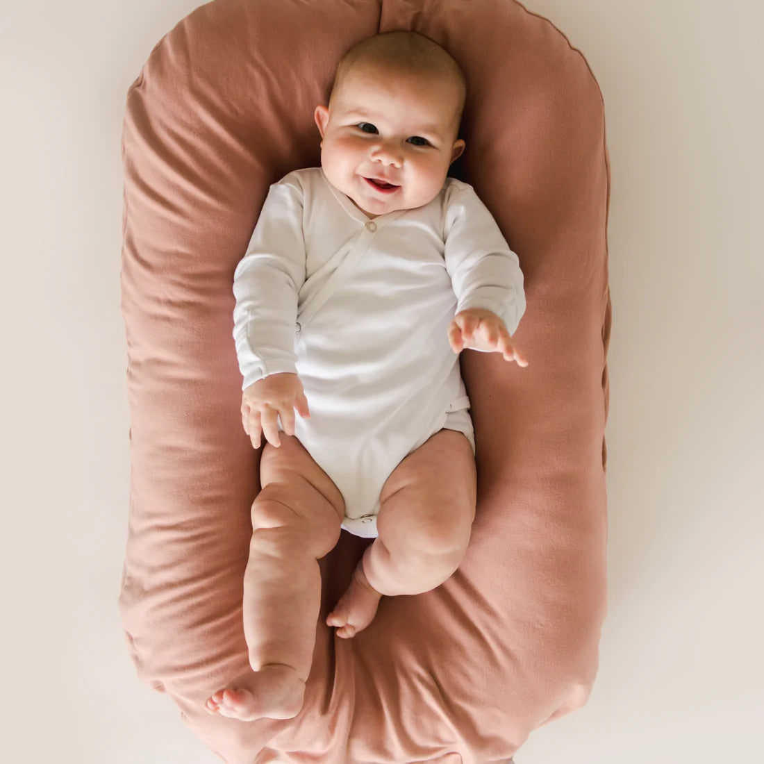 Organic Infant Lounger Cover - Gumdrop