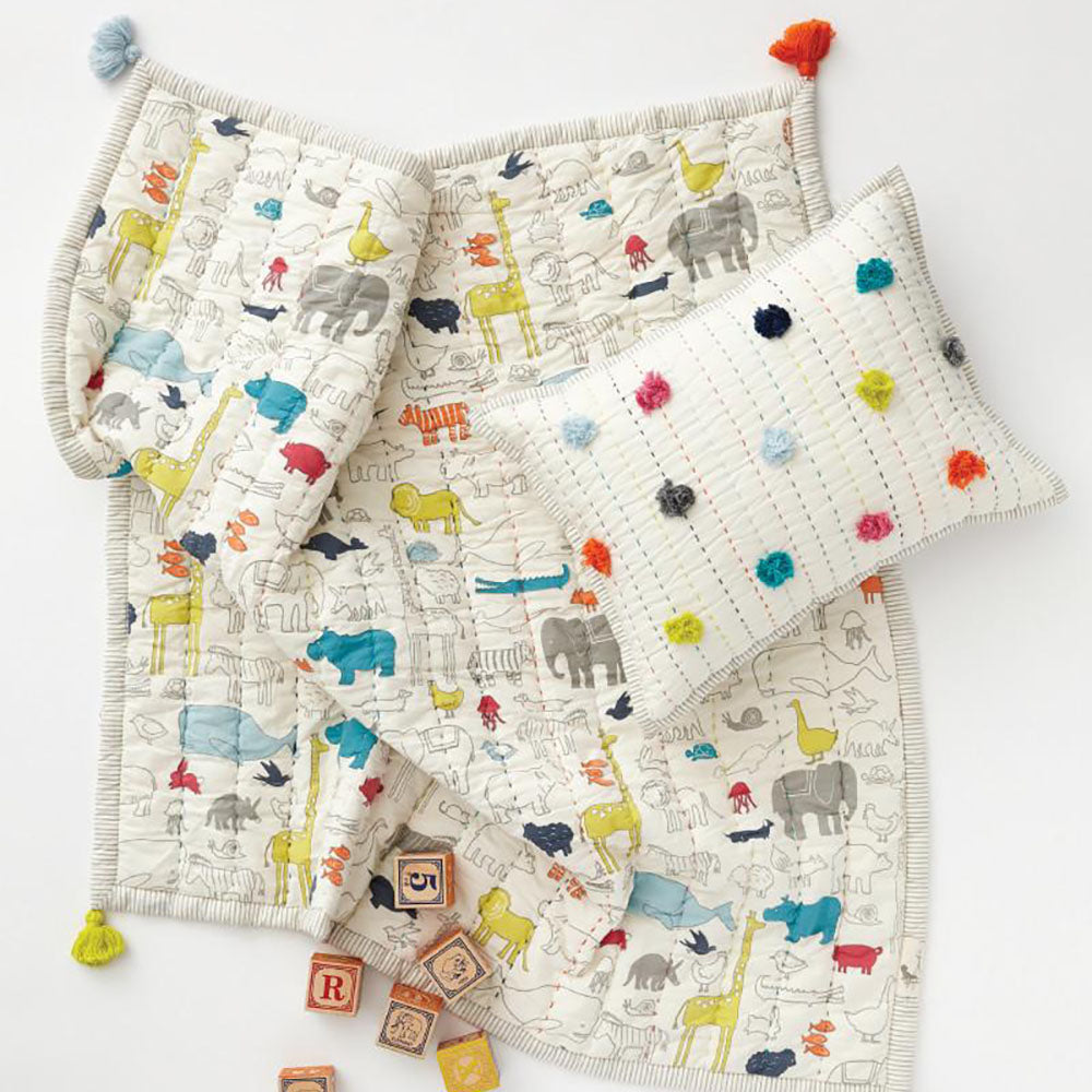 Quilted Blanket - Noah's Arc