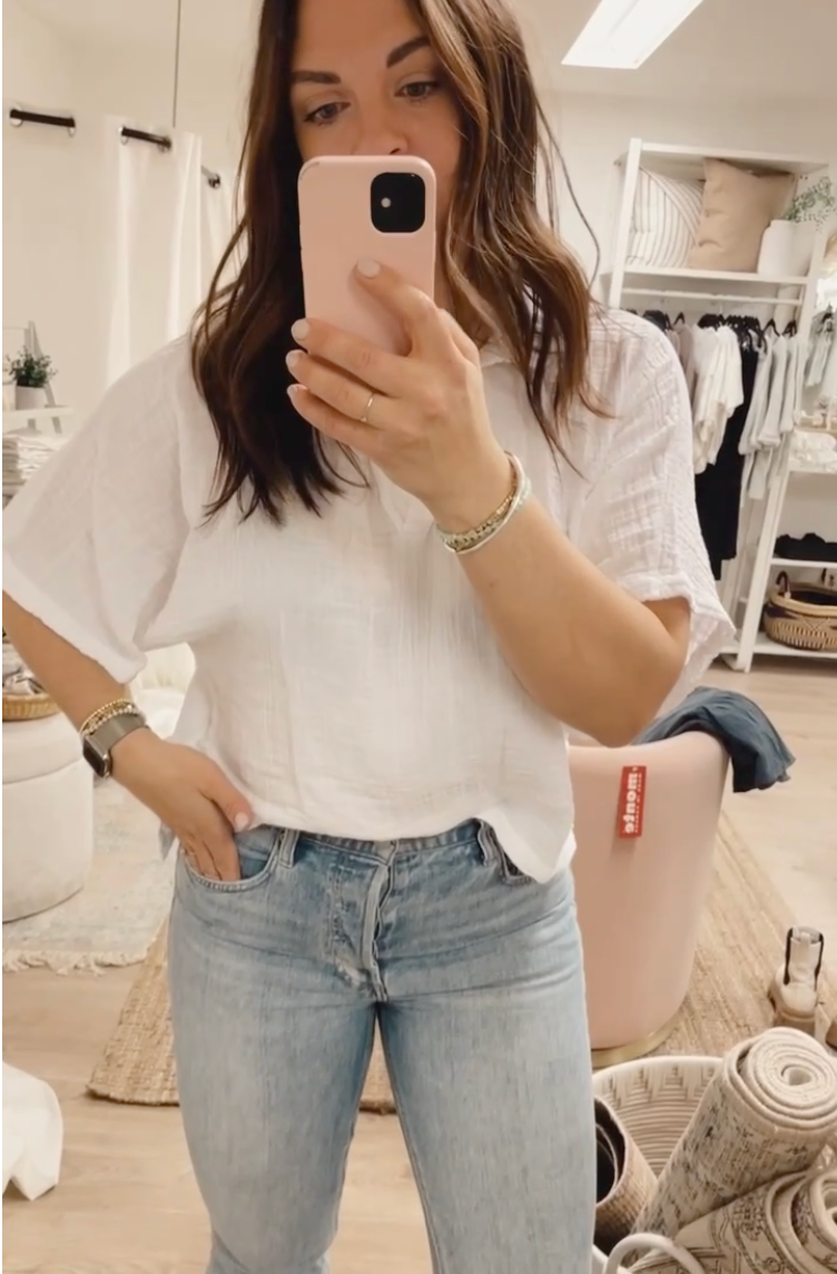 Cotton Shirt - White