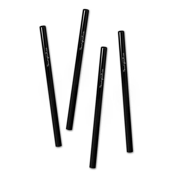 Silicone Straw Set - Black
