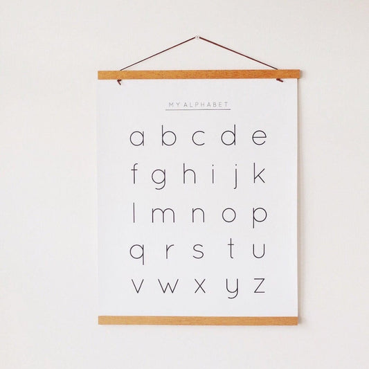 Alphabet Poster - Lowercase