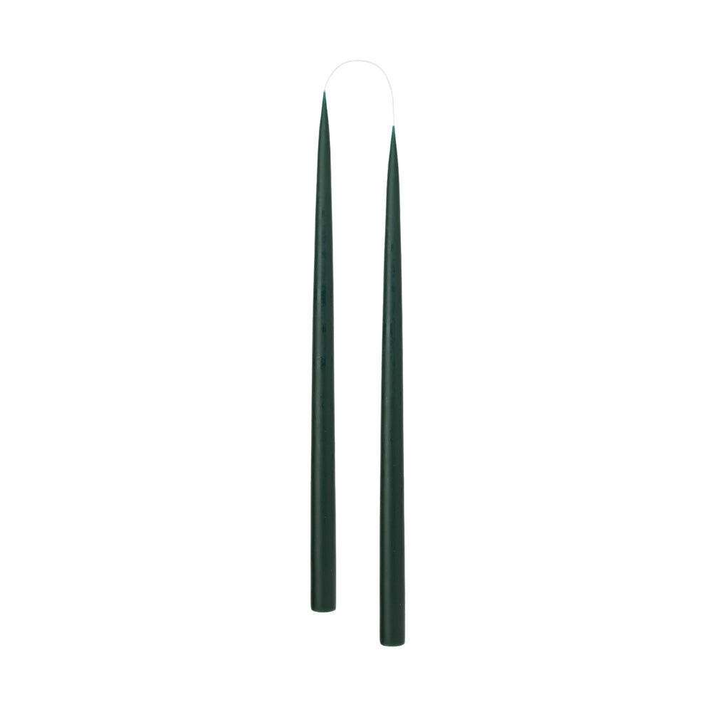 Taper Candles (set of 2) - Evergreen