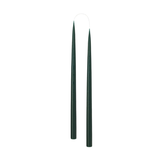 Taper Candles (set of 2) - Evergreen