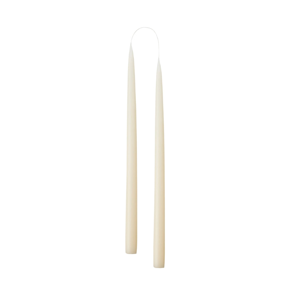 Taper Candles (set of 2) - Ivory