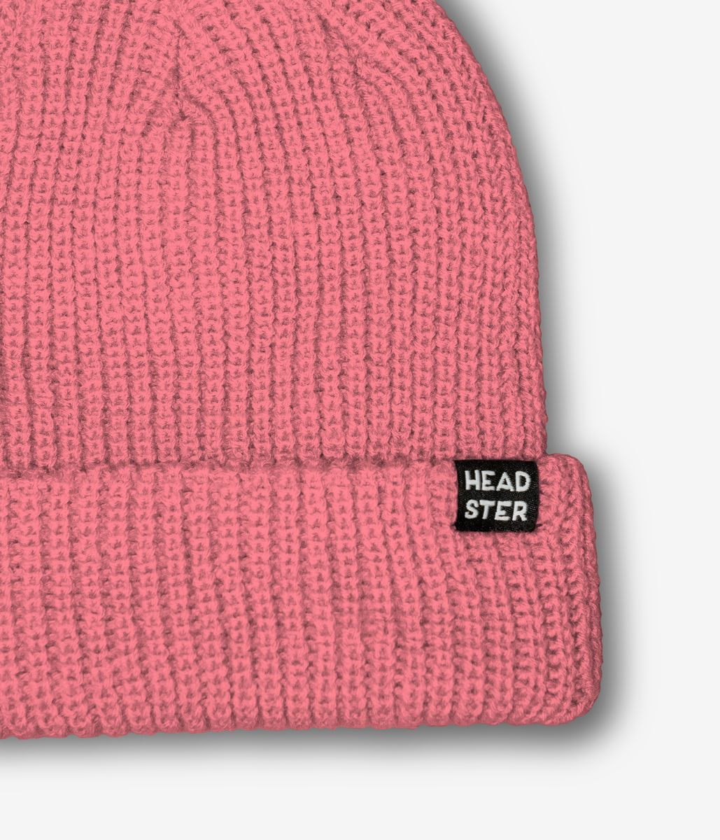 Minimal Beanie - Coral Love