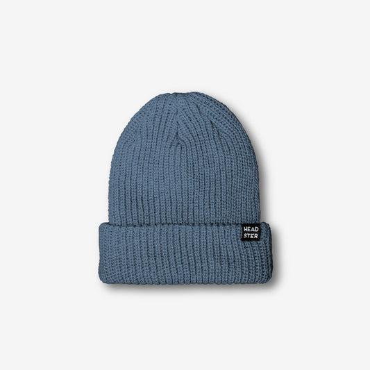 Minimal Beanie - Slate Blue