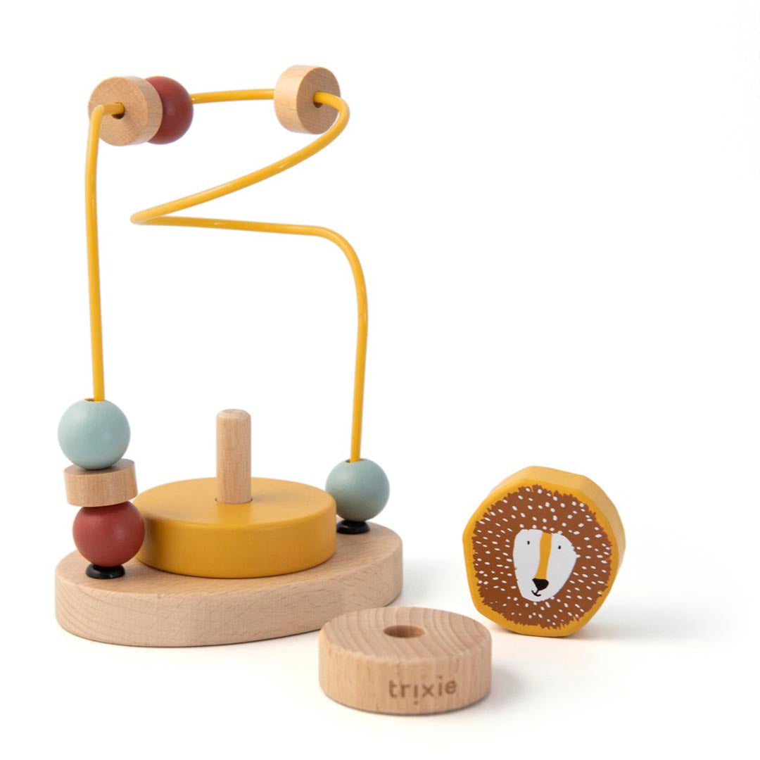 Wooden Beads Maze - Lion
