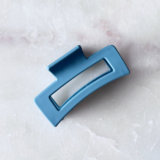 Large Cutout Claw Clip - Heron